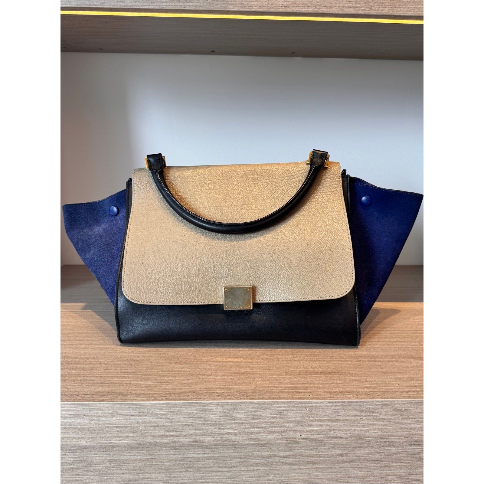 Celine Trapeze Tricolor Bag | NO CANCELLATION