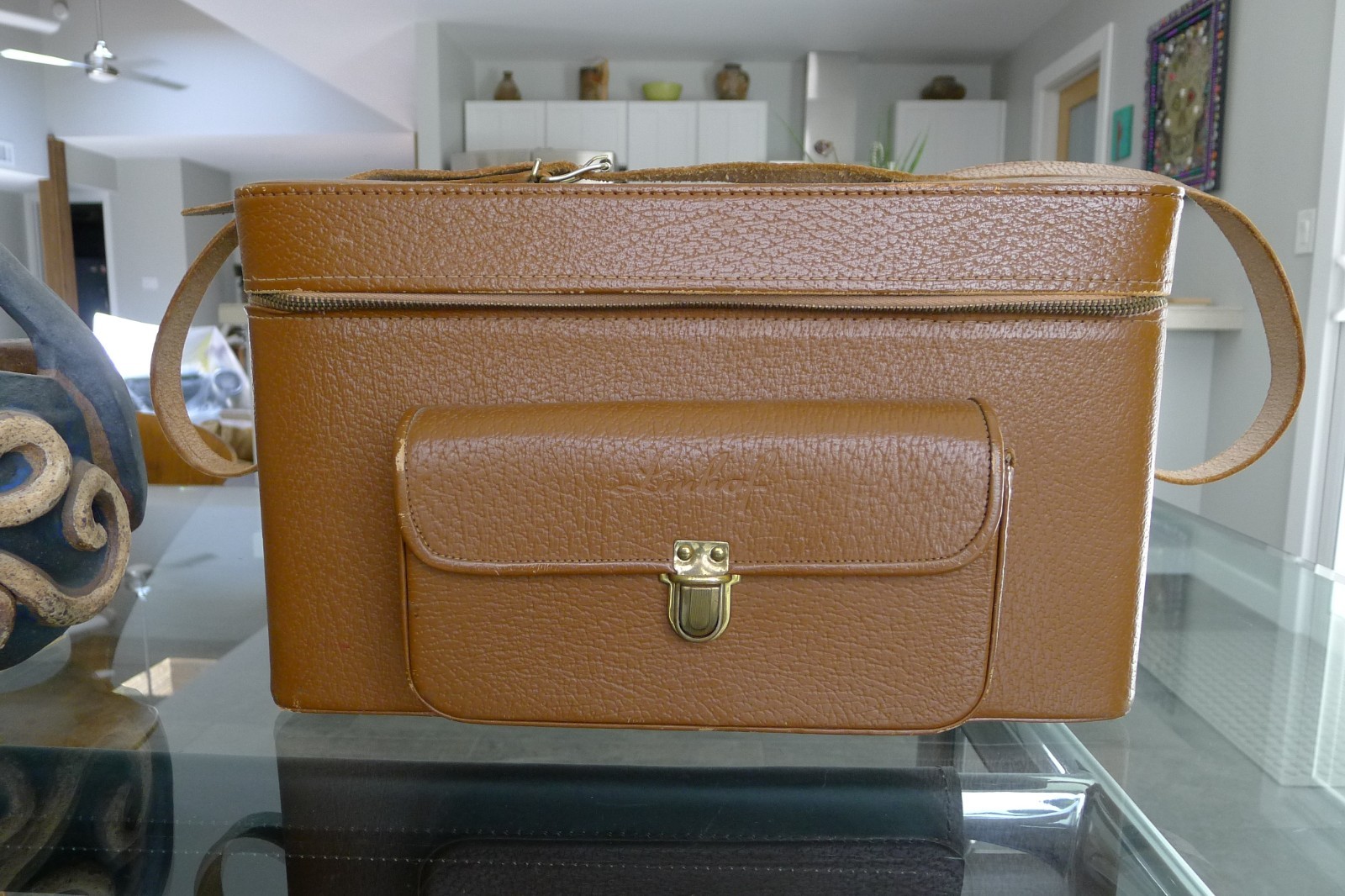 Linhof Vintage Leather Technika Fitted Camera Case Excellent+++