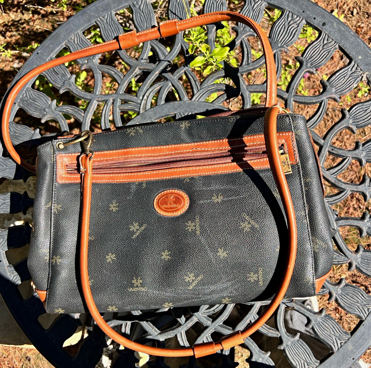 Vintage Valentino Garavani "Les Sacs" Monogram Shoulder/Crossbody