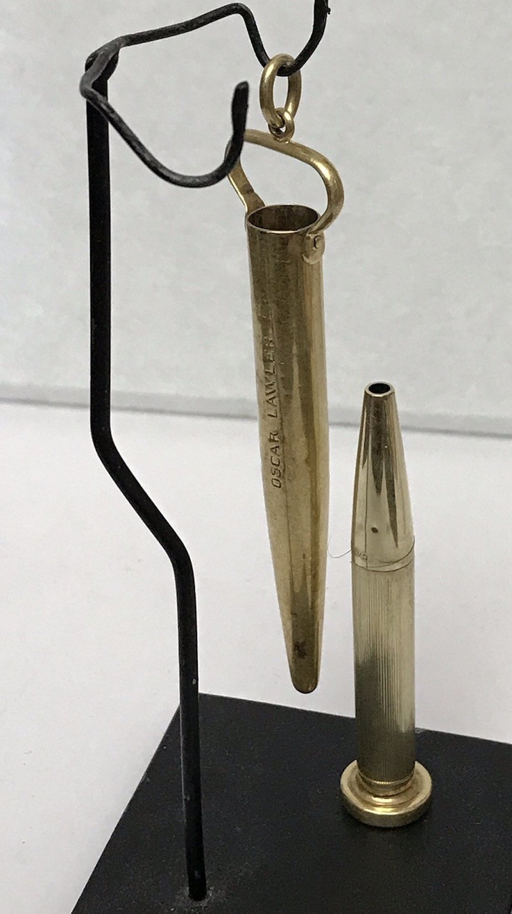Vintage 14kt Yellow Gold Cartier Mechanical Pencil Small Dents 25 grams Pendant
