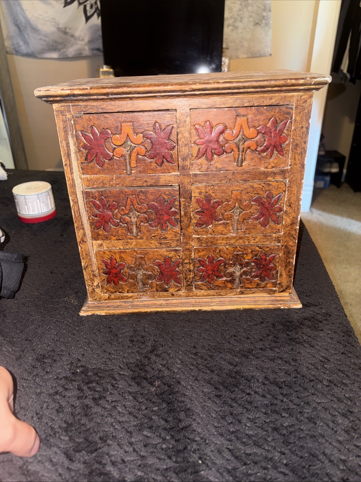 Vintage Apothecary Chest 