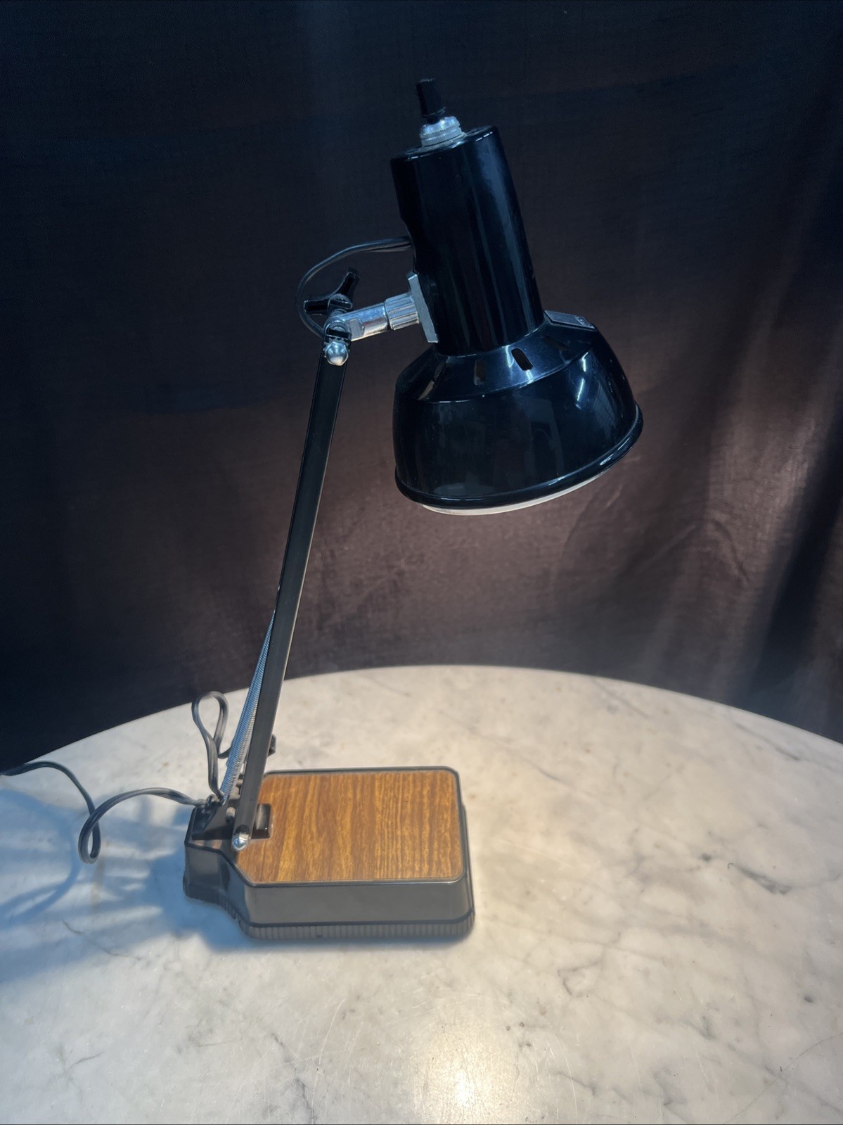 Vintage 1970 Mid Century Articulated Desk Lamp