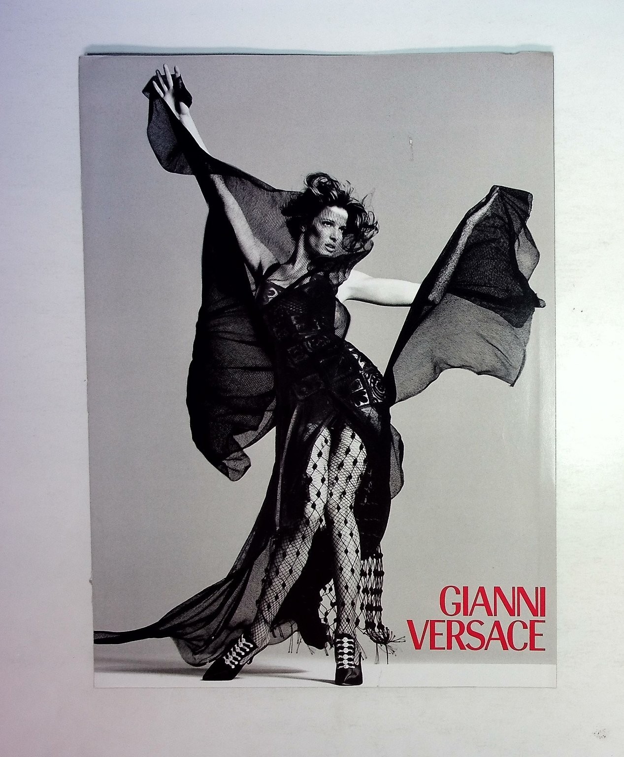 Gianni Versace Fashion Catalog 90s Vintage Runway Couture Collectible