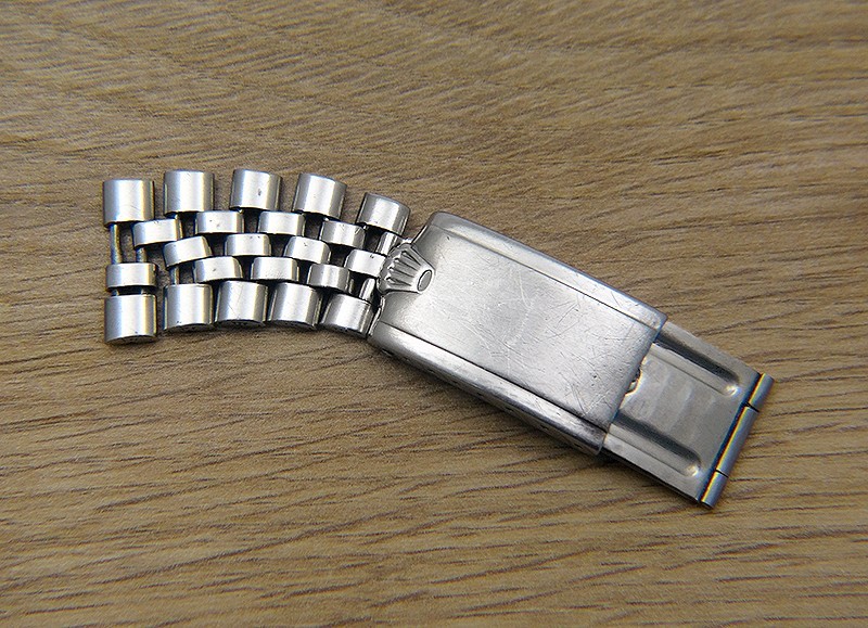 Vintage Genuine Rolex Datejust GMT Stainless Steel Big Crown Buckle Clasp 20mm