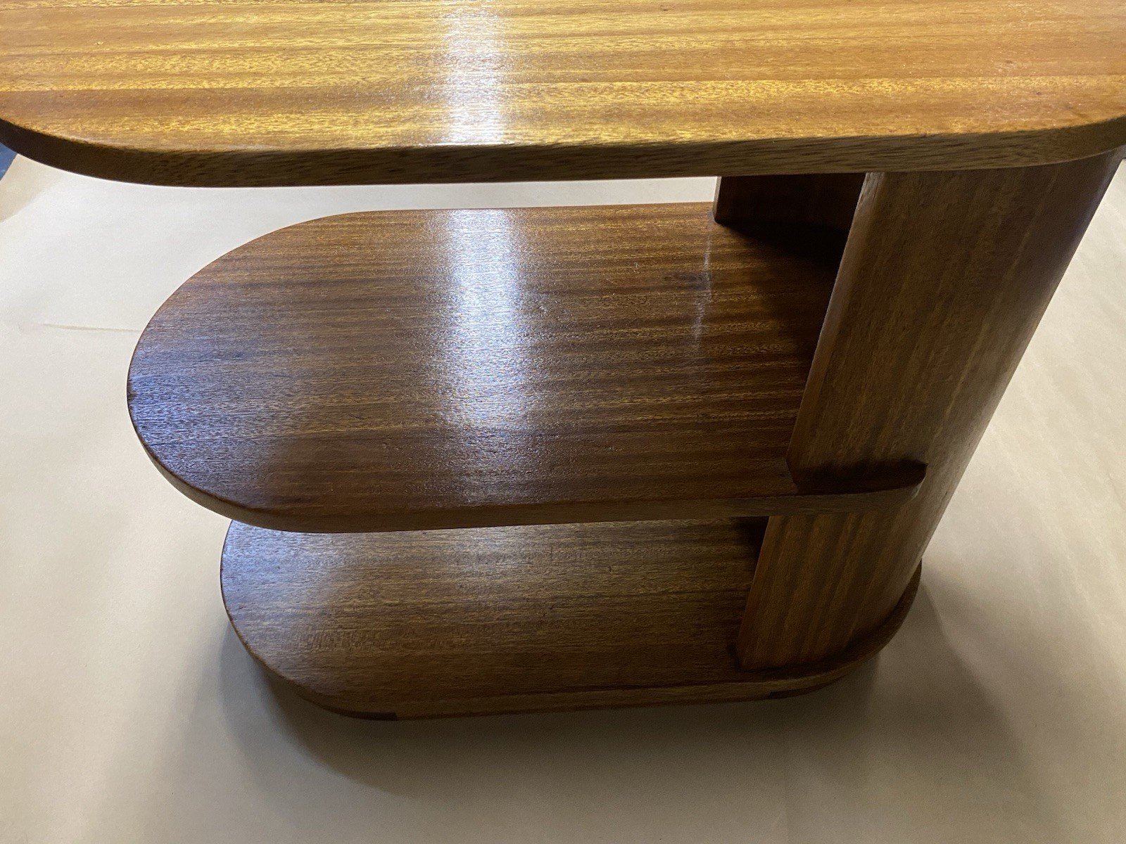 Vintage 1930s Art Deco Three Tier Side Table By Asko(Scandinavian /Finish Deaign