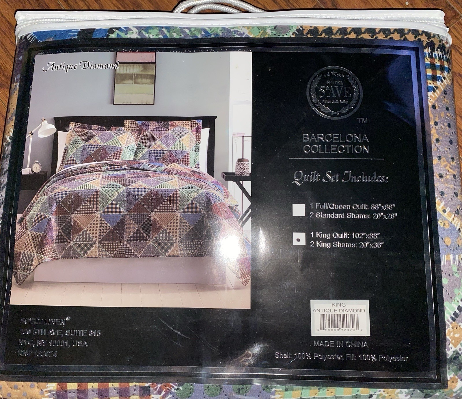 Hotel 5th Ave “Barcelona Collection” Quilt Set