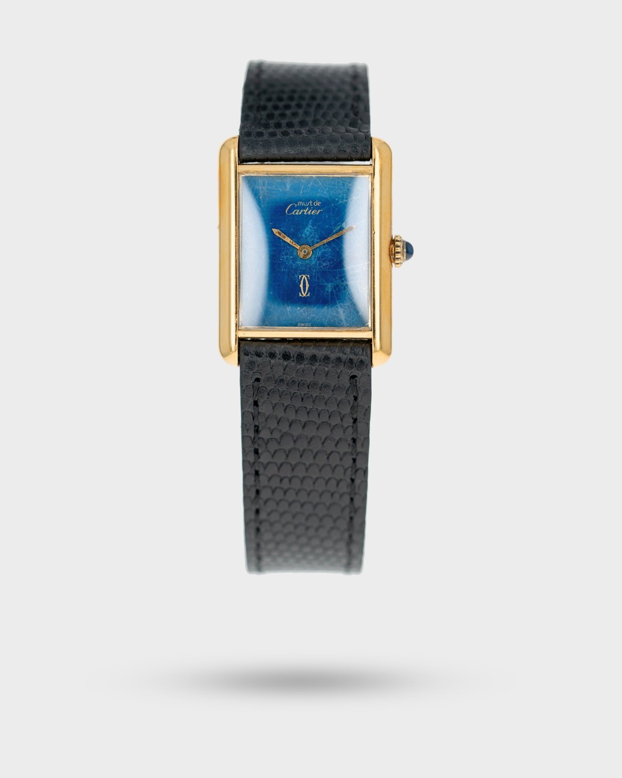 1970's Vintage Vermeil Cartier Tank Must de Large Model - Serviced