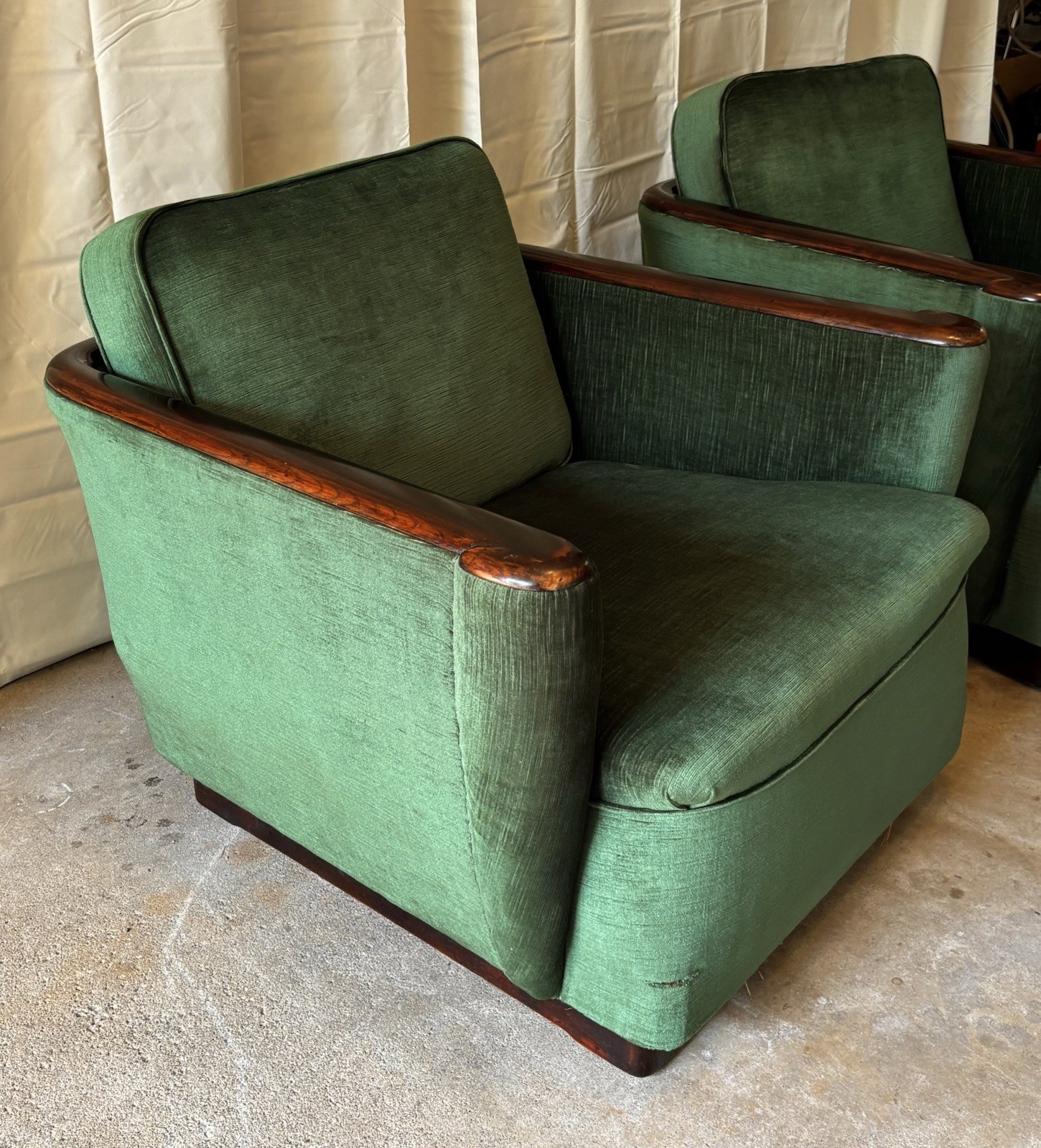 ART DECO Lounge Chairs by H Kempkes ca.1925 the Netherlands RARE FIND!