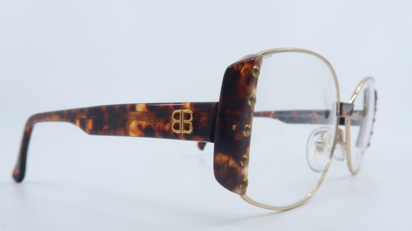 Vintage BALENCIAGA eyeglasses frames Mod 2514 made in France 55-14 135 NOS