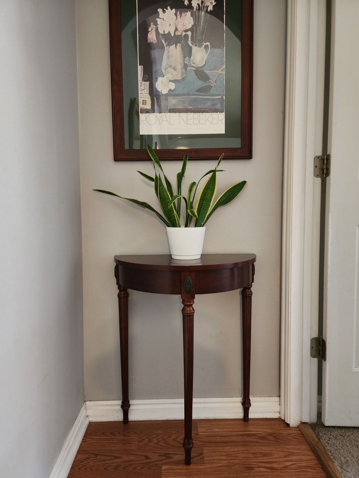 Vintage Bombay Half Moon Entry Table 1996