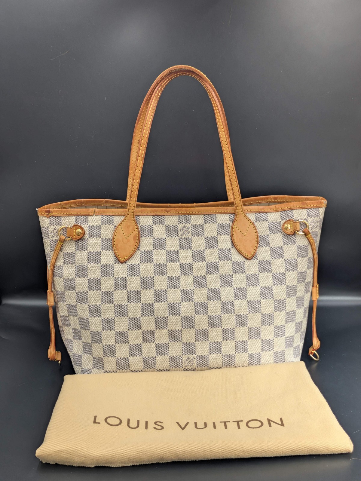 Sac Louis Vuitton Neverfull PM Azur Vintage