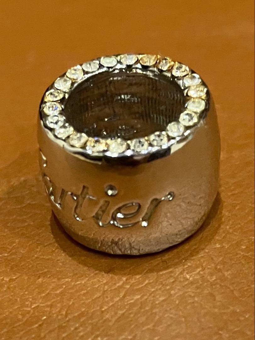 Cartier Charm Pendant Gold Vintage Jewelry Accessory Used
