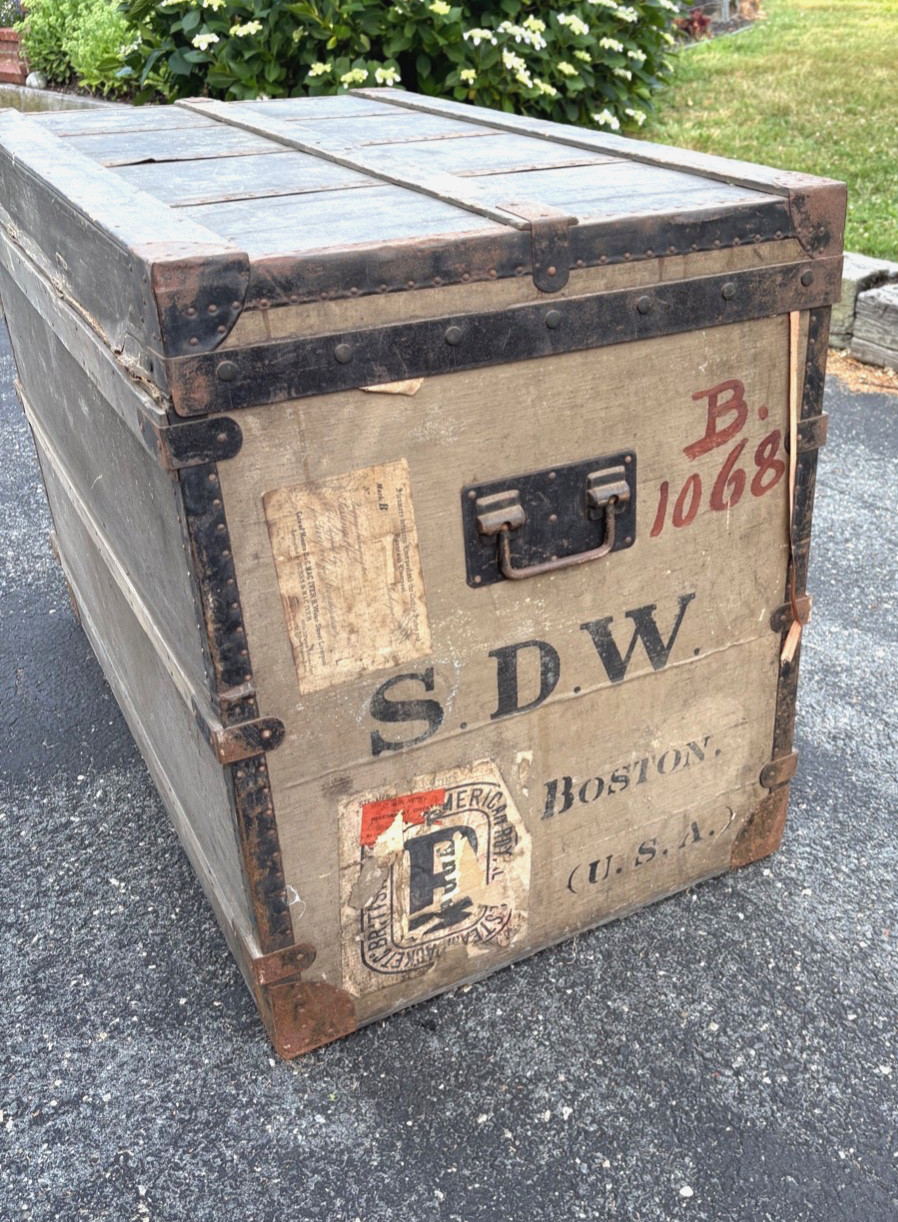 Louis Vuitton Large Steamer Trunk - Grand Voyage - 19th Century (1870)