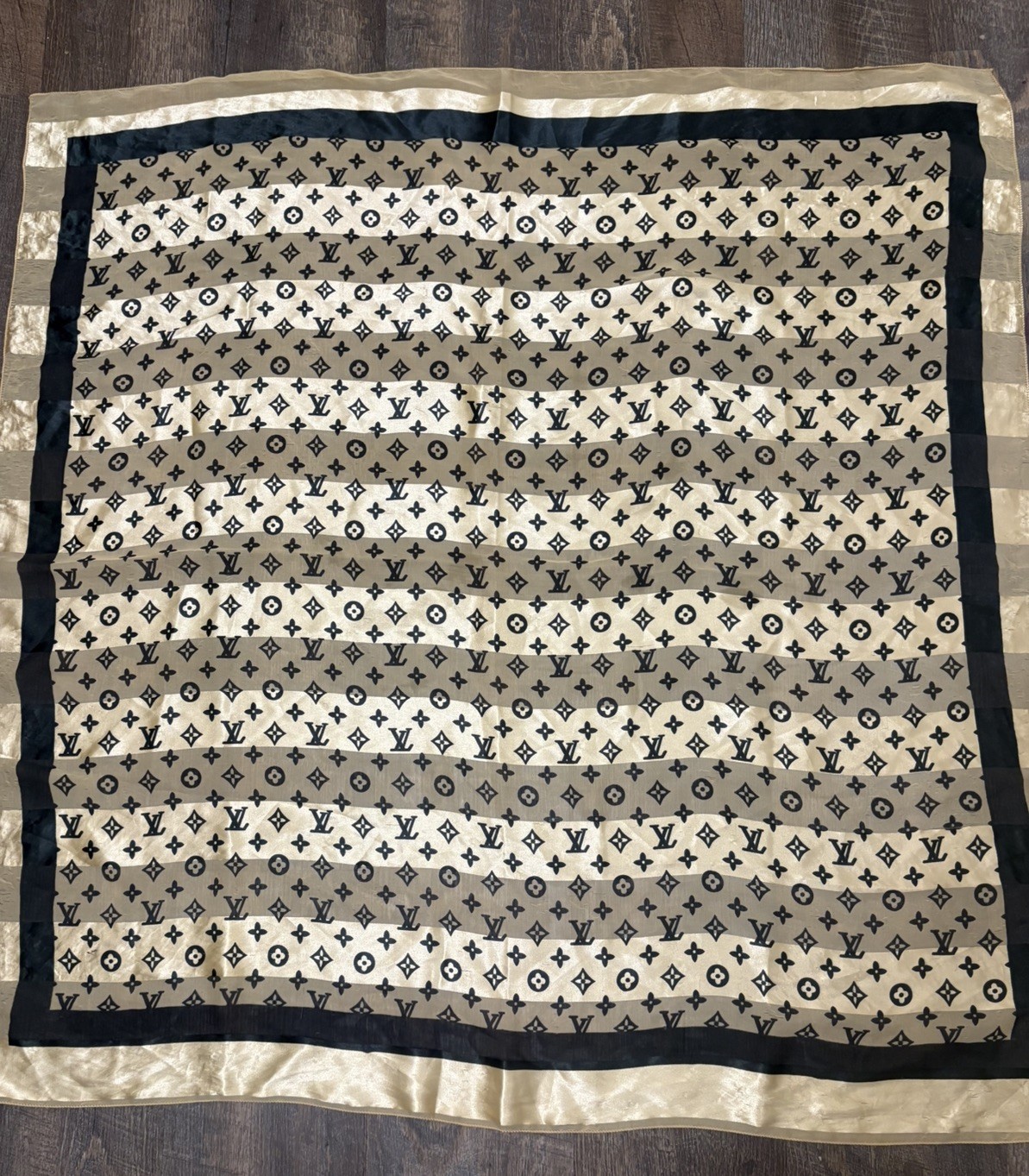 Vintage Louis Vuitton Silk Scarf