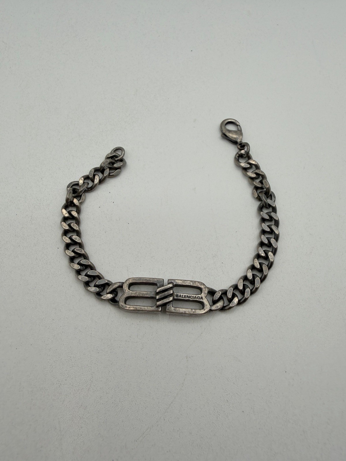 BALENCIAGA BB ICON GOURMETTE BRACELET Vintage