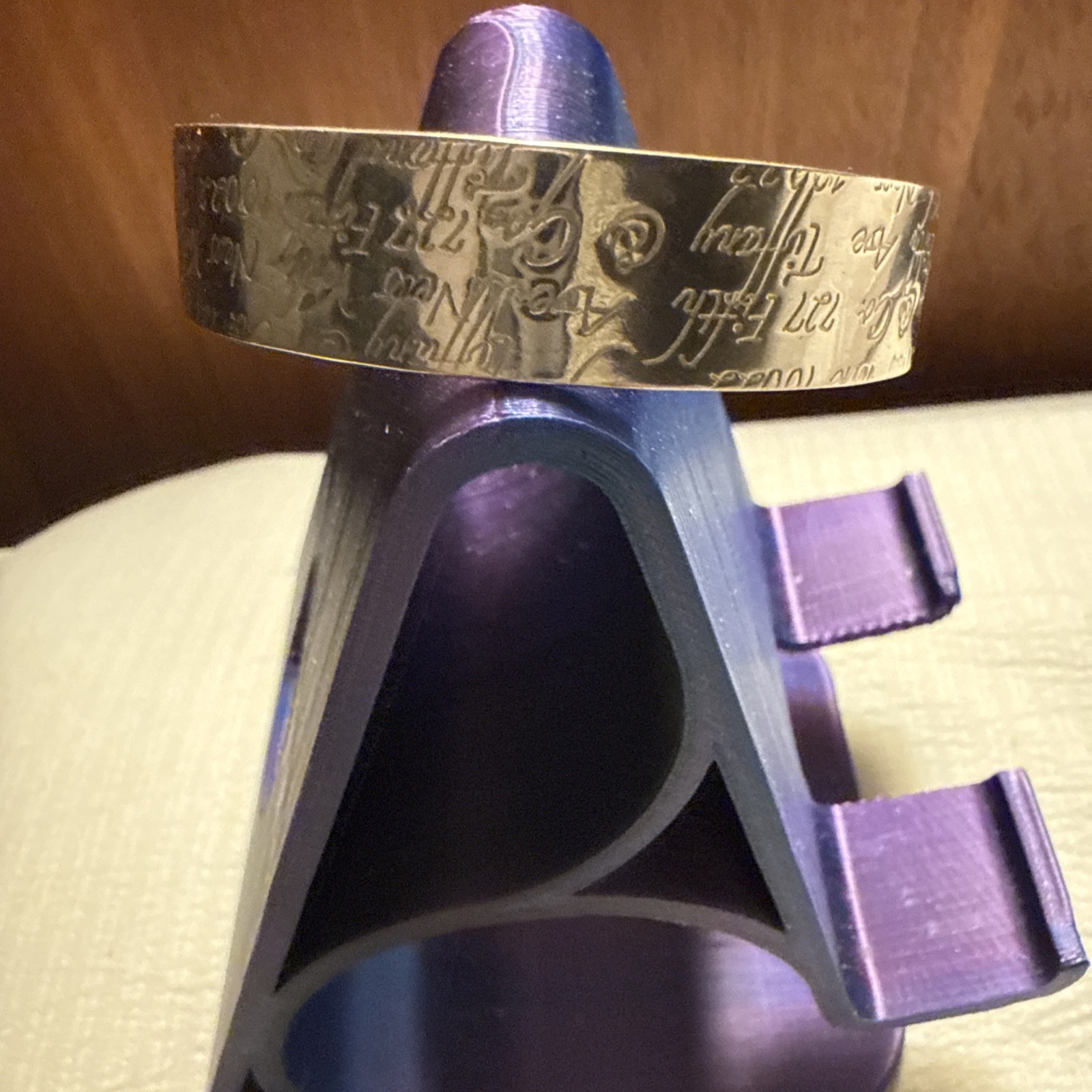 Vintage Tiffany Notes Sterling Silver Cuff Bracelet 1997