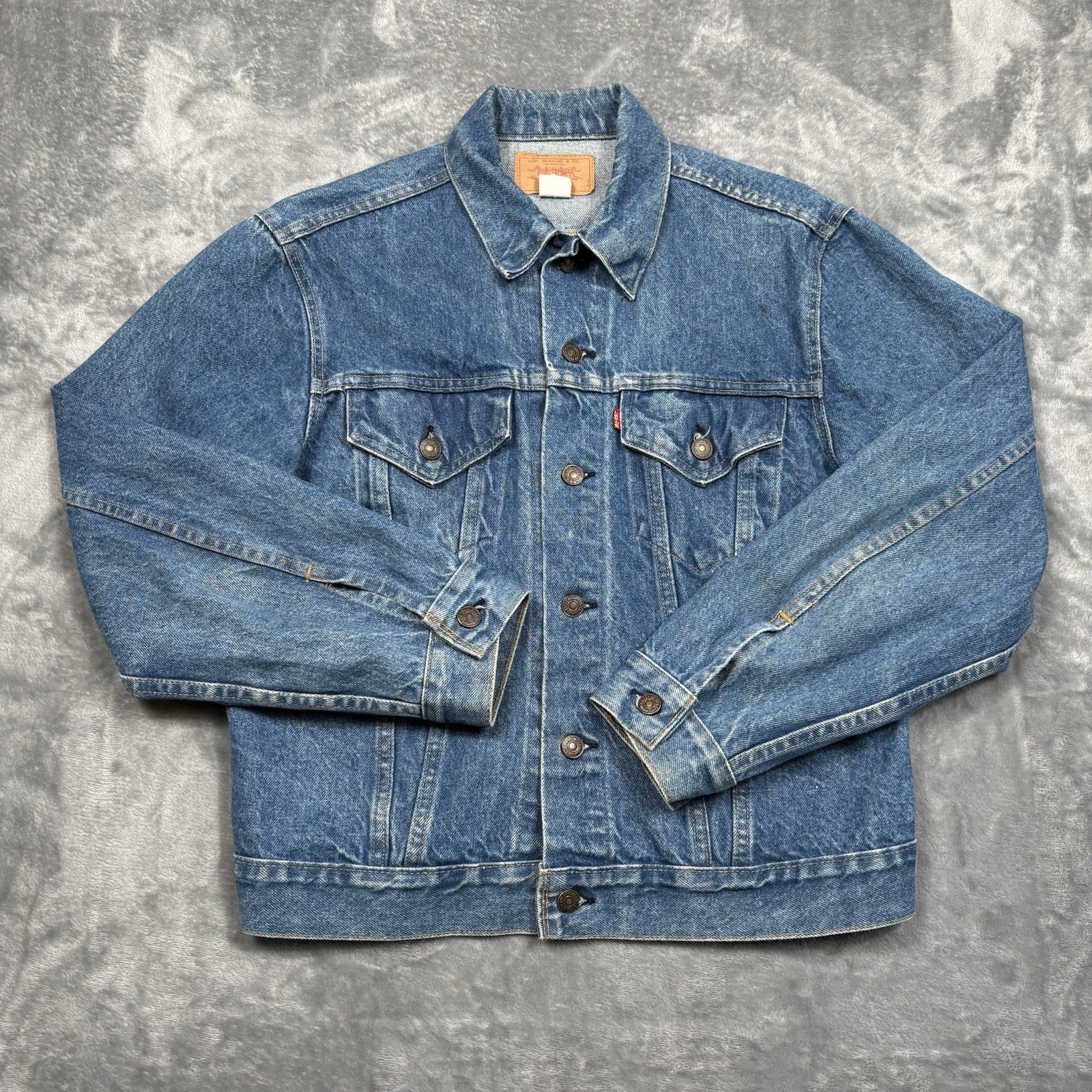 Vintage 70s Levi’s Type 3 Trucker Denim Jacket 70505 USA Made Size 42