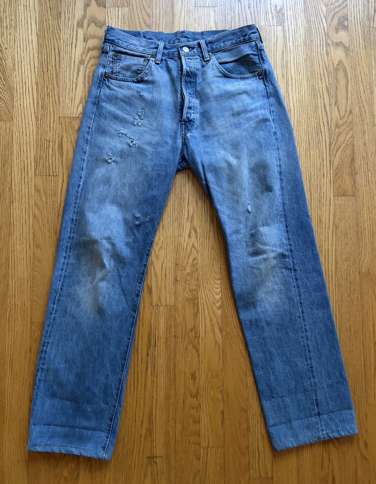 Levi's Vintage Clothing LVC 1955 501 Selvedge jeans (Size 31 X 30)