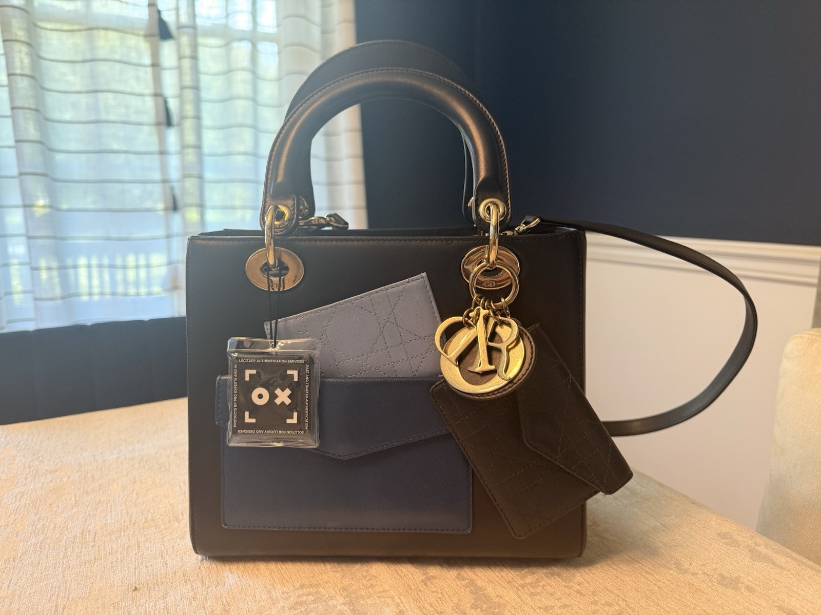 Christian Dior Limited Edition Pockets Lady Dior Bag Medium