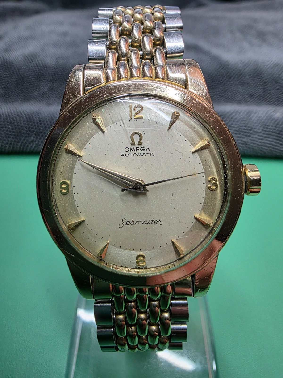 Vintage 1958 Omega Seamaster Automatic GX 6250 Cal 500 – (Project/Non-Running)