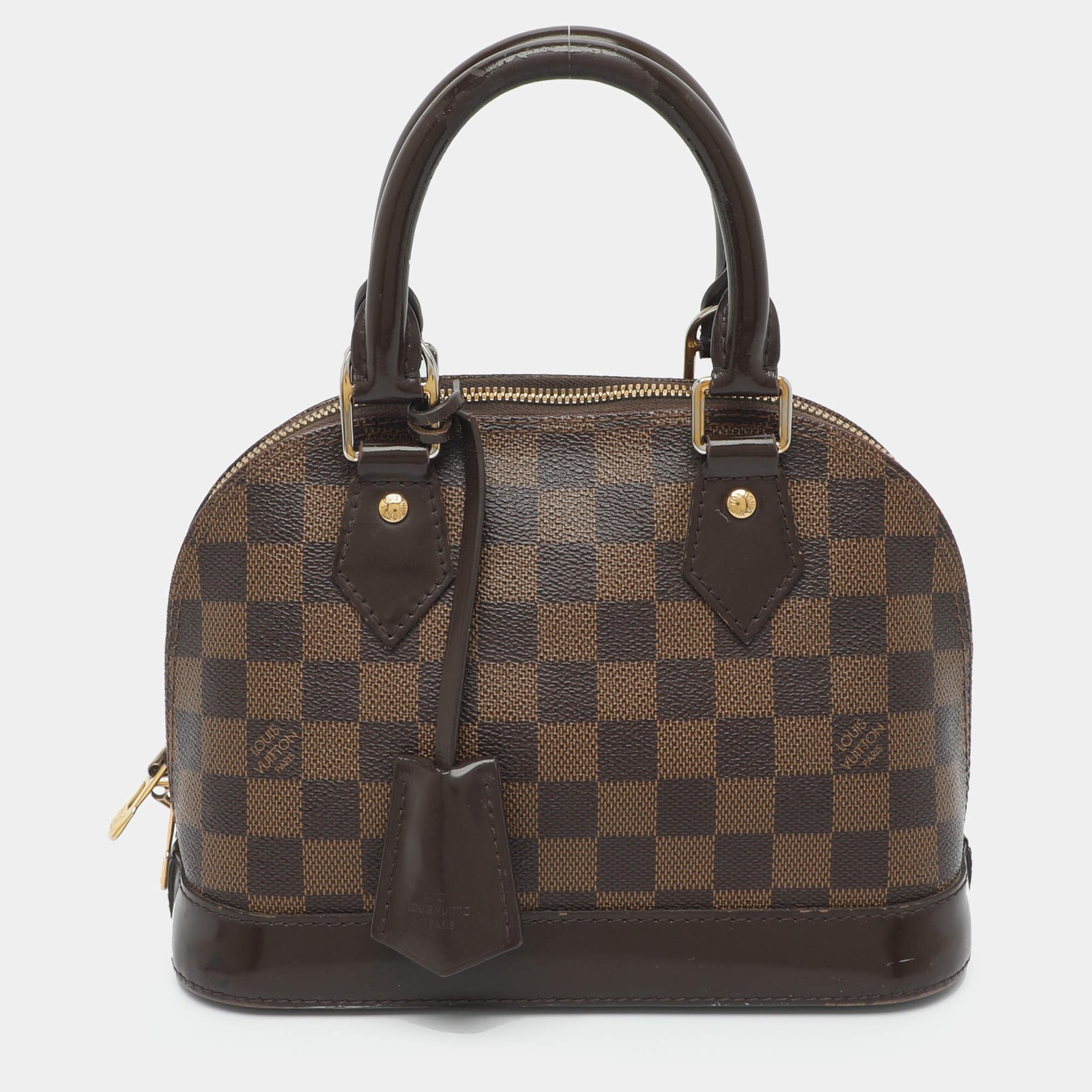 Louis Vuitton Alma BB Damier Ebene Canvas Bag