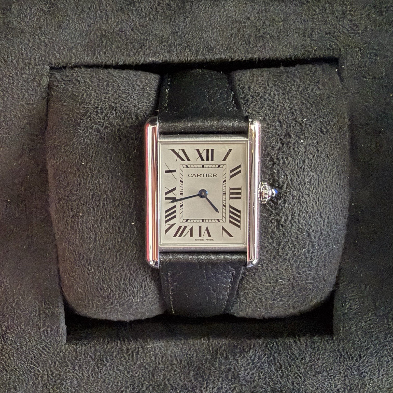 Cartier Tank Must SOLARBEAT WSTA0090 Stainless Steel (mint, box/papers)