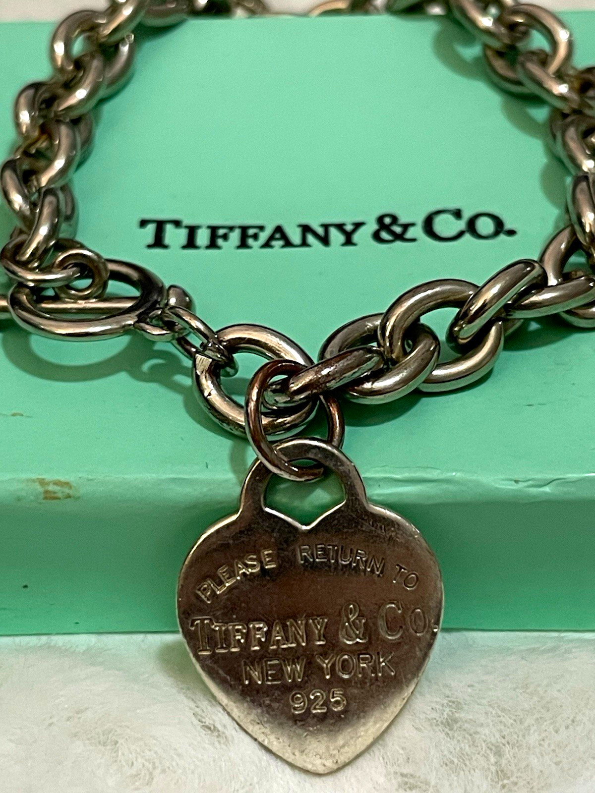 Vintage Tiffany& Co. Sterling Silver Bracelet **box not included