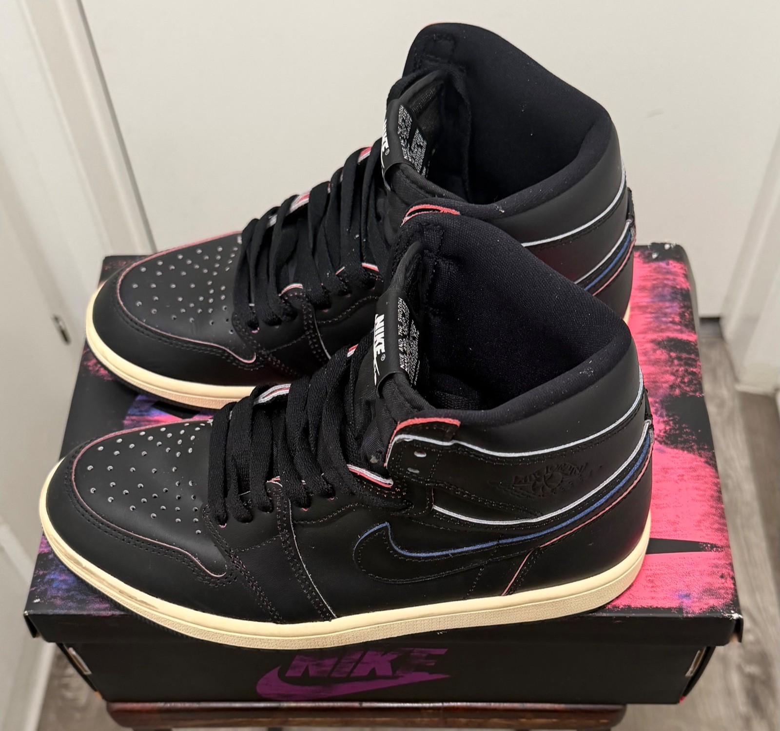 Nike Air Jordan 1 Retro High OG Self Expression Black DZ5485 002 Men's Size 7.5