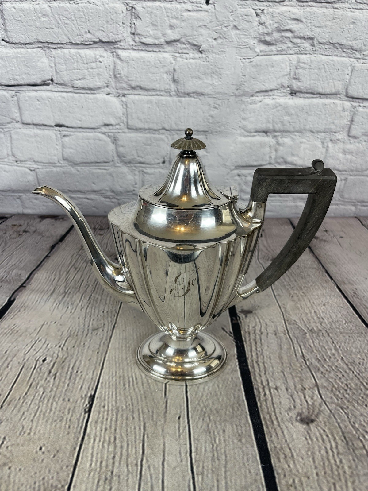Vintage Gorham Silverplate Coffee Pot Art Deco 1 5/8 Pint EP 01090