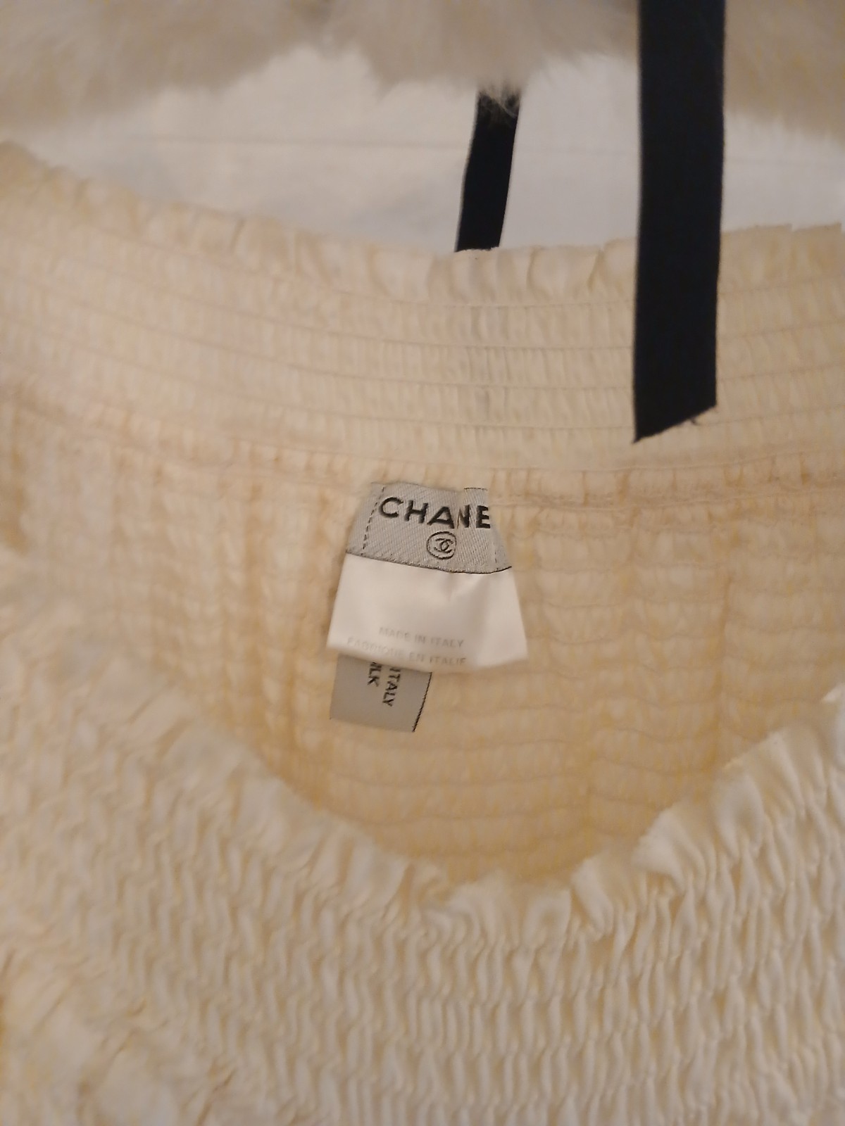 Chanel Silk vintage top women Specialty