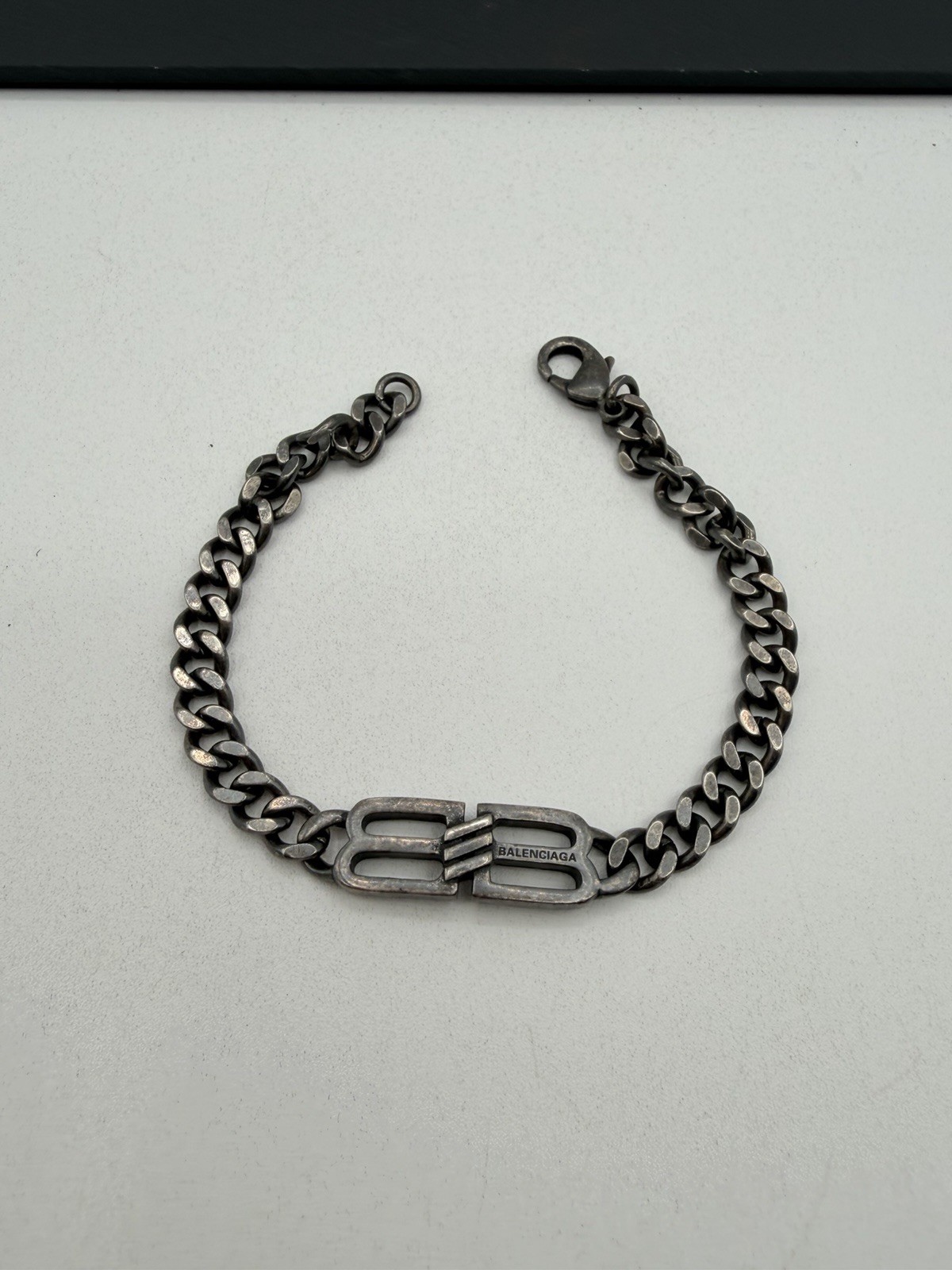 BALENCIAGA BB ICON GOURMETTE BRACELET Vintage