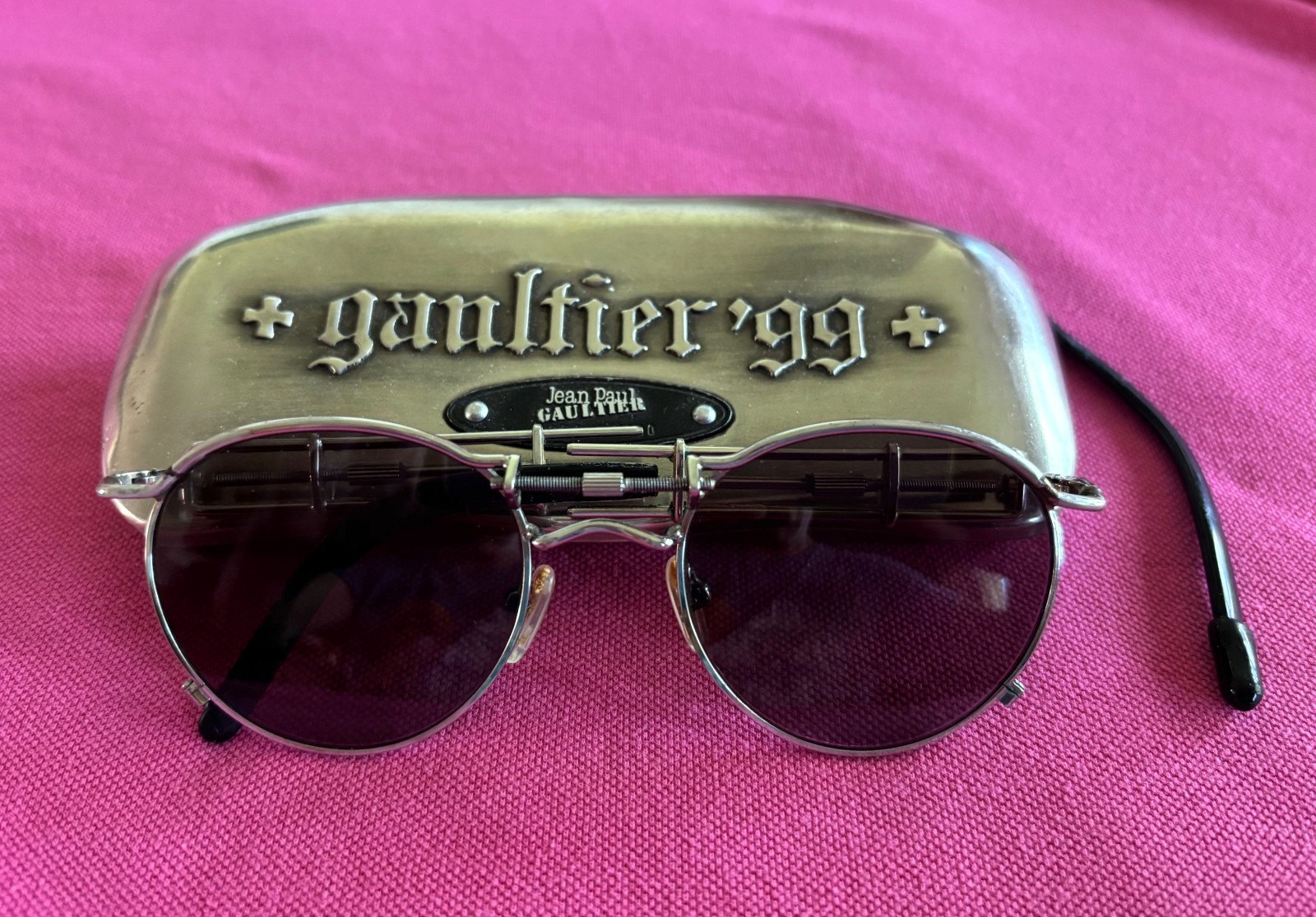 Original Jean Paul Gaultier Vintage Sunglasses 1999 with original glasses case. 