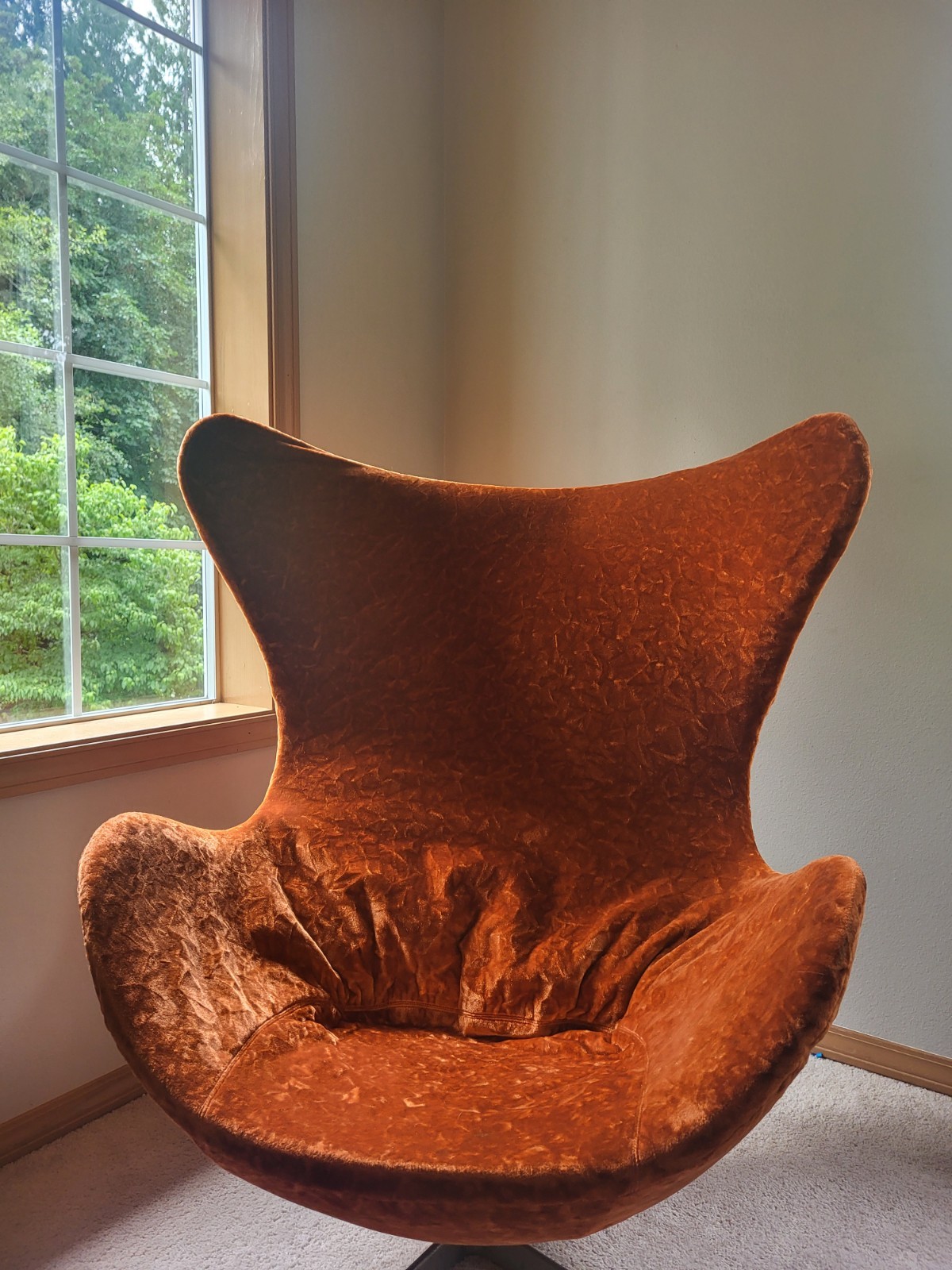  Vintage Fritz Hansen Egg ChairMade in Denmark - 1967