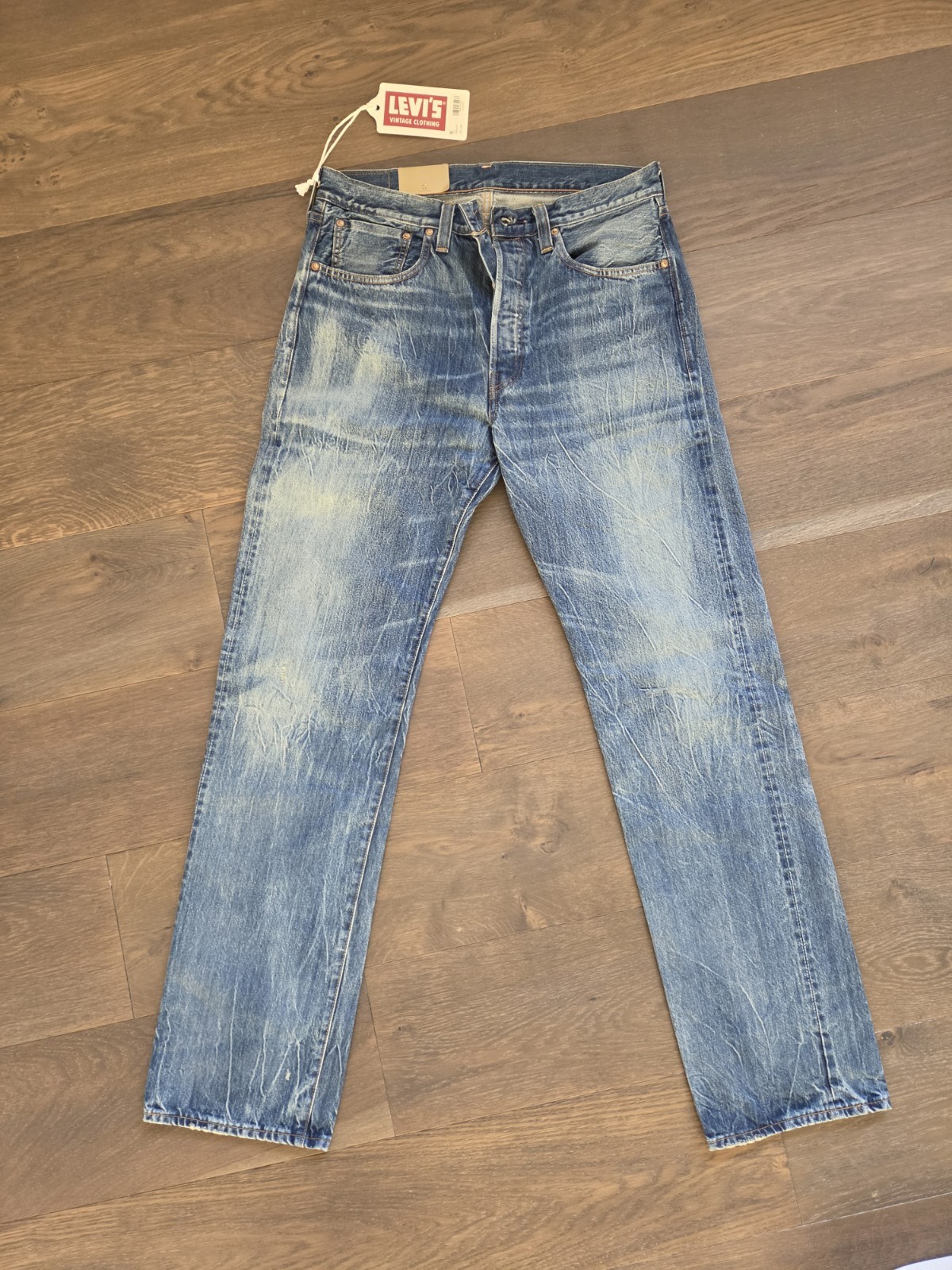Levi's Vintage Clothing LVC 1947 501 W33 Big E Selvedge japenese Jeans RARE