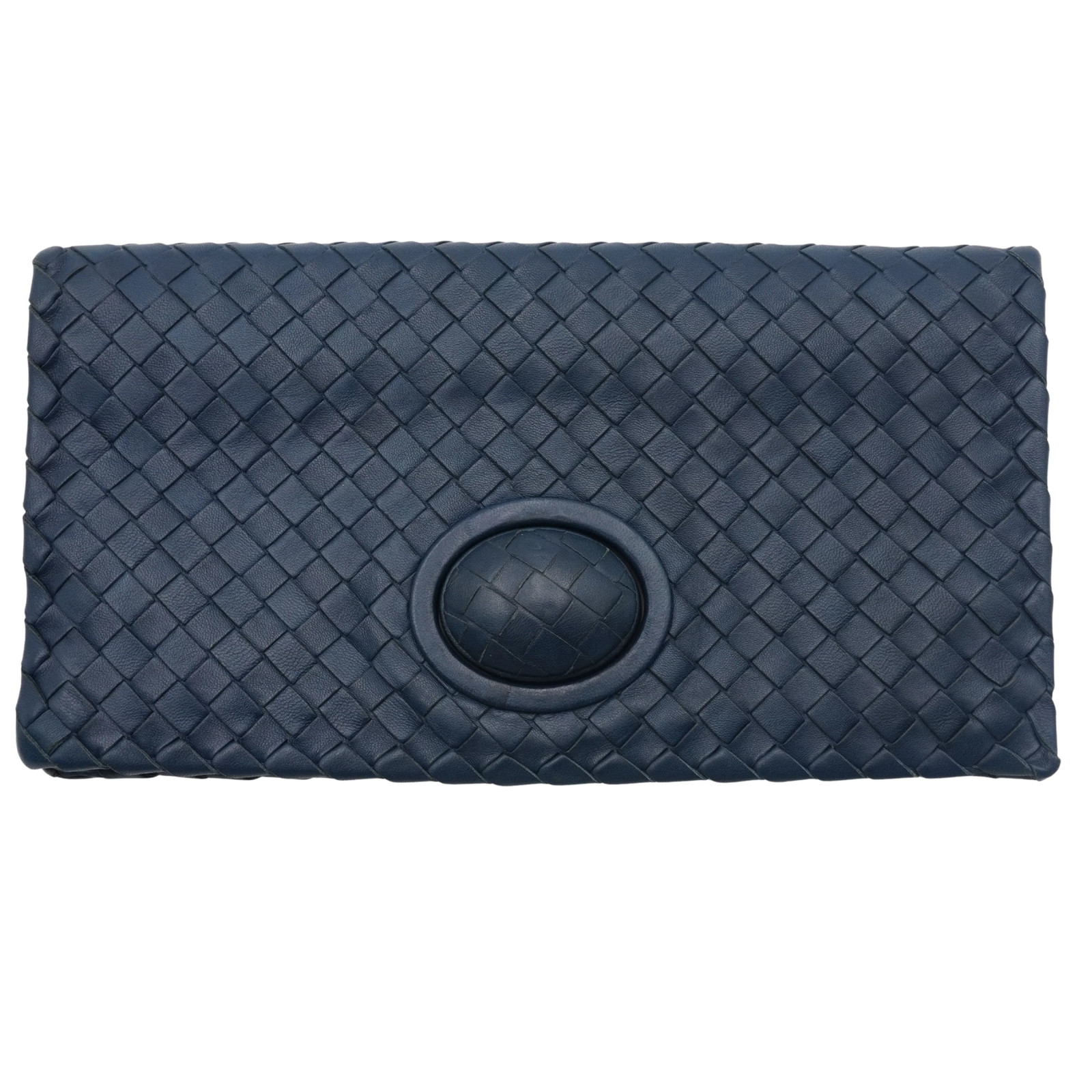 Bottega Veneta Intrecciato Turn-Lock Clutch Bag Size One Size