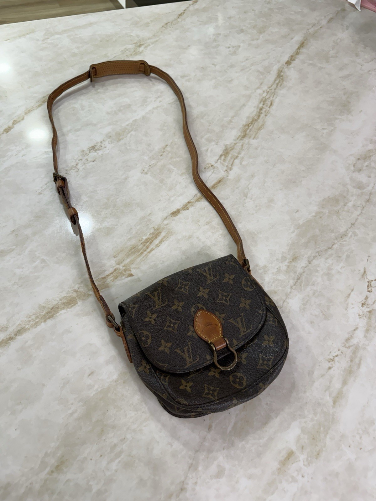 Louis Vuitton Vintage Crossbody Bag NileGM Brown Monogram