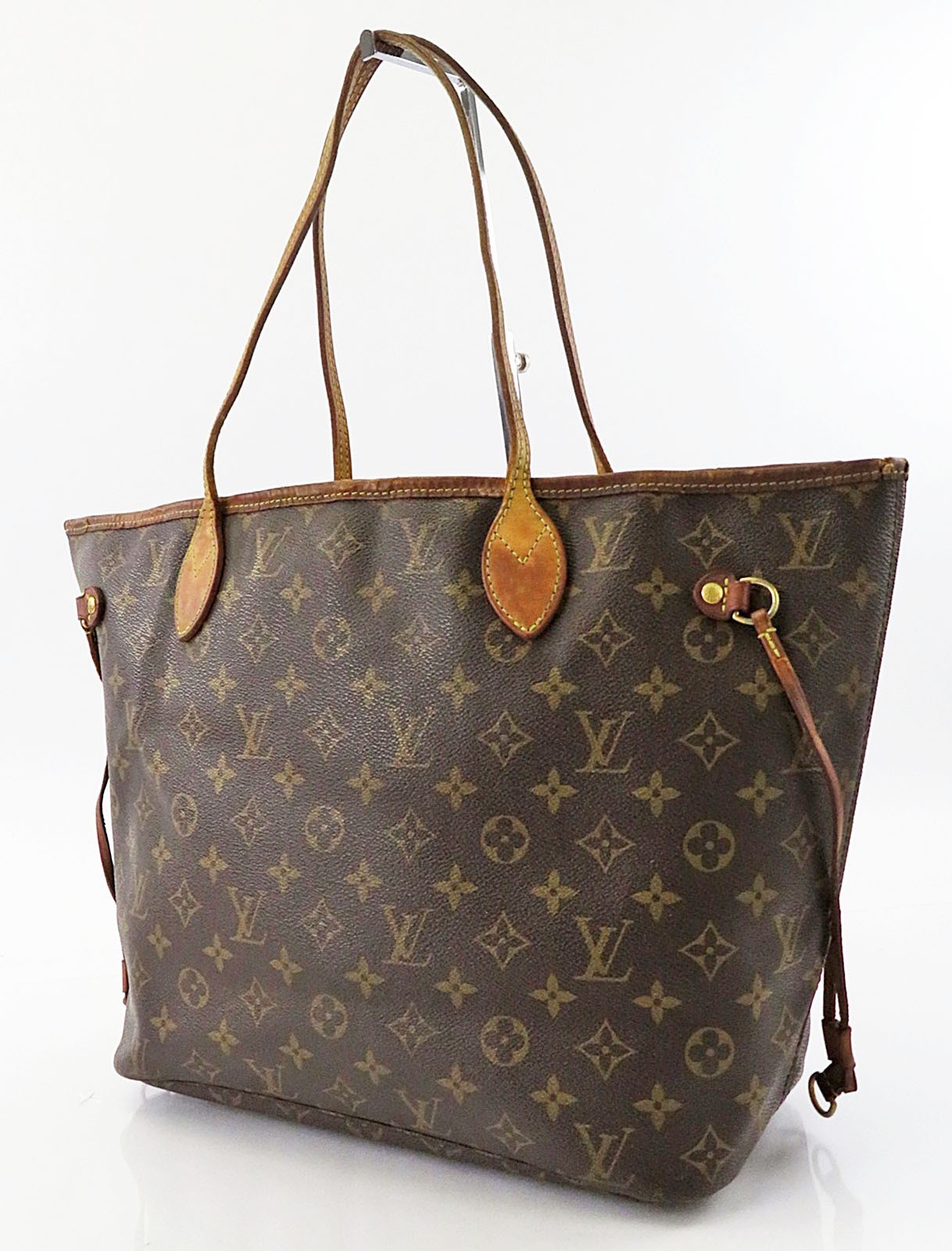 Authentic LOUIS VUITTON Neverfull MM MonogramTote Bag Purse #65254