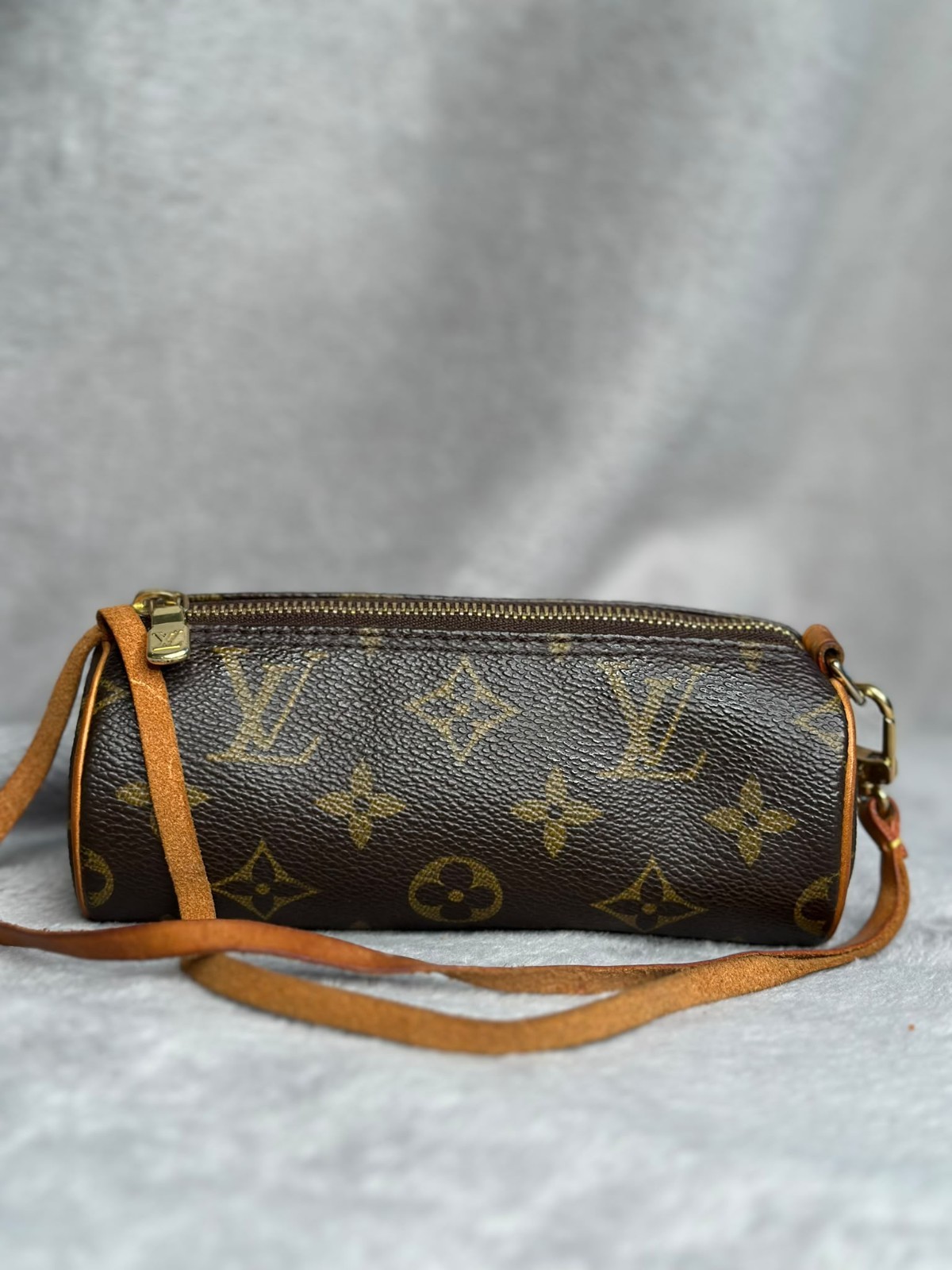 Louis Vuitton Vintage Monogram Mini Papillon Pochette Pouch Bag