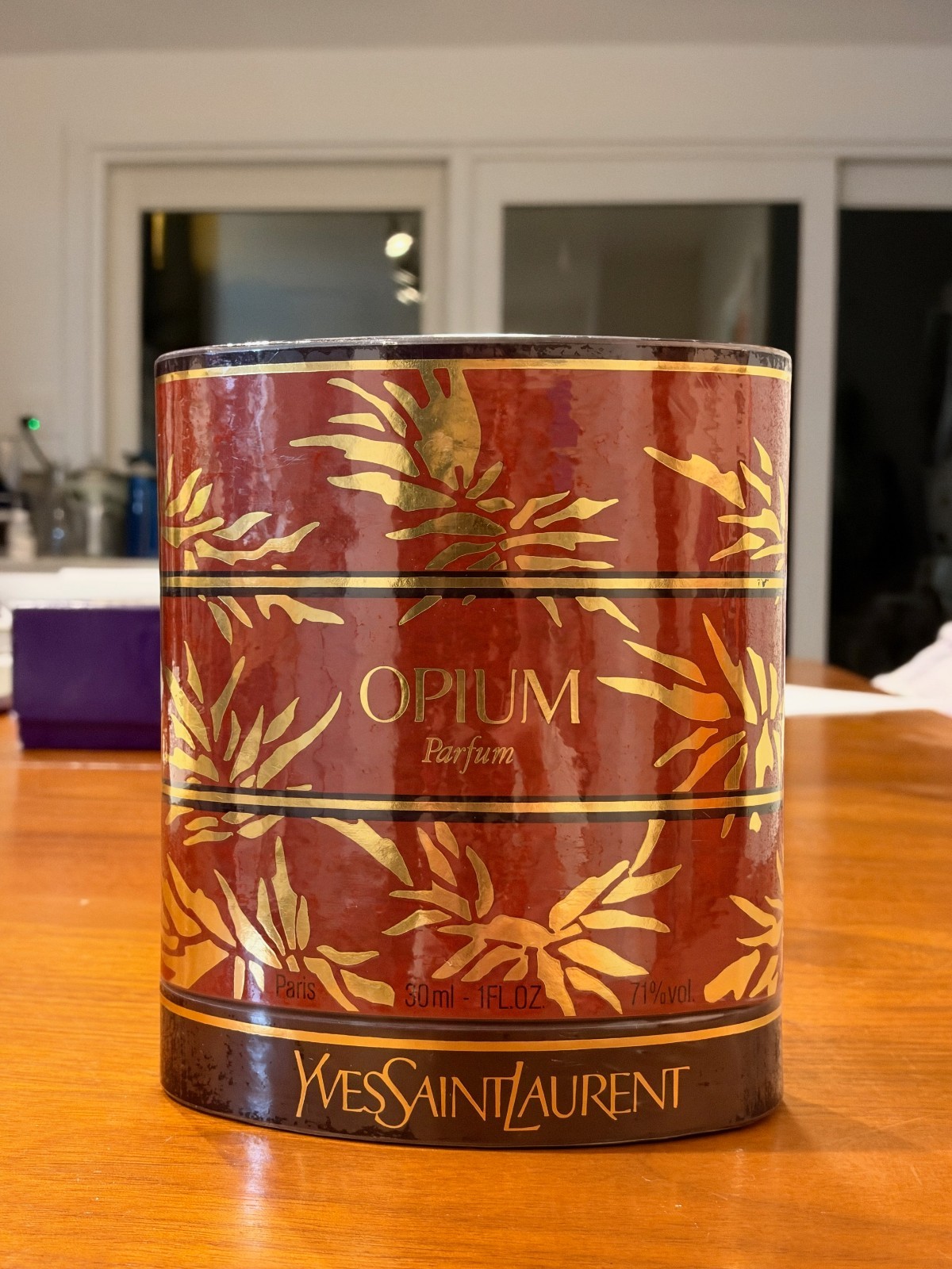 Vintage SEALED Yves Saint Laurent Opium Parfum 30 ml/1 fl oz ref. 05030 NIB