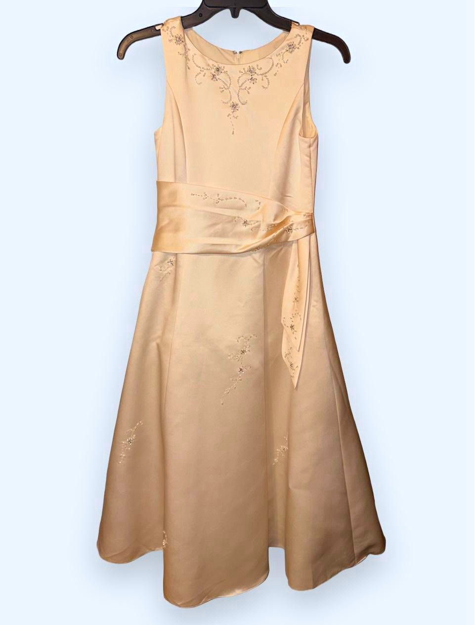 Vintage Y2K Mary’s Bridal Satin Wedding Dress • Size 10
