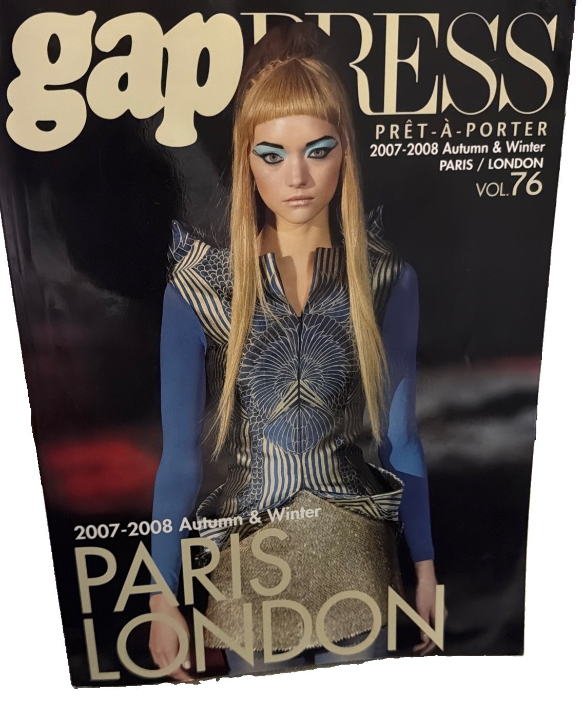 Gap Press Vol 76 2007-2008 AW Paris London Vintage Fashion Runway Magazine