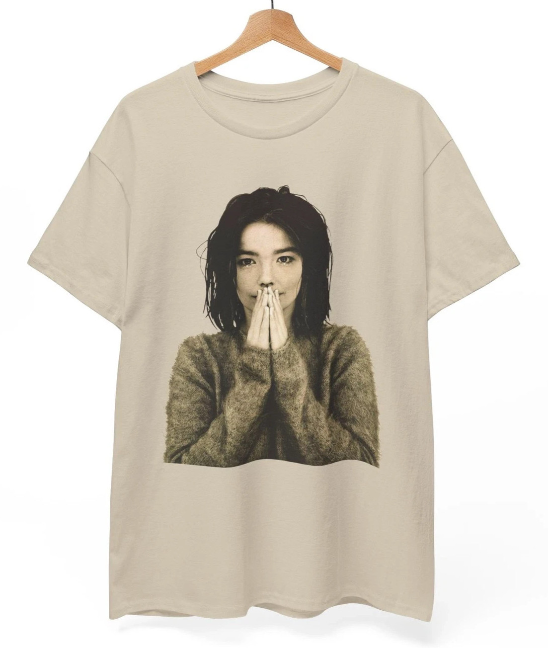 Bjork T-Shirt, Vintage Unisex Bjork Logo Tee , Music Shirt, Rock Band Unisex Tee