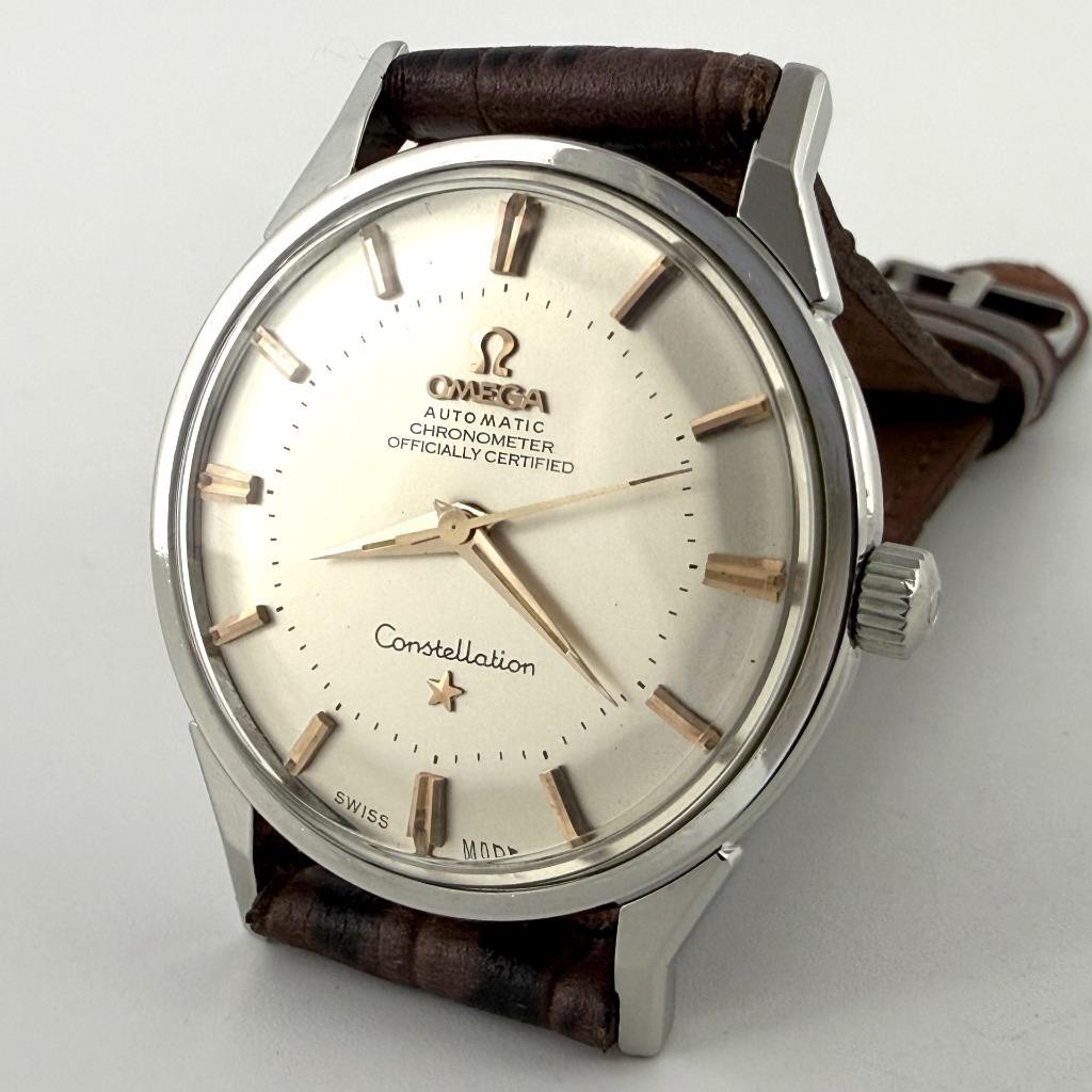 FINE 1962' OMEGA CONSTELLATION REF 14900 SWISS AUTOMATIC ST STEEL GENTS WATCH