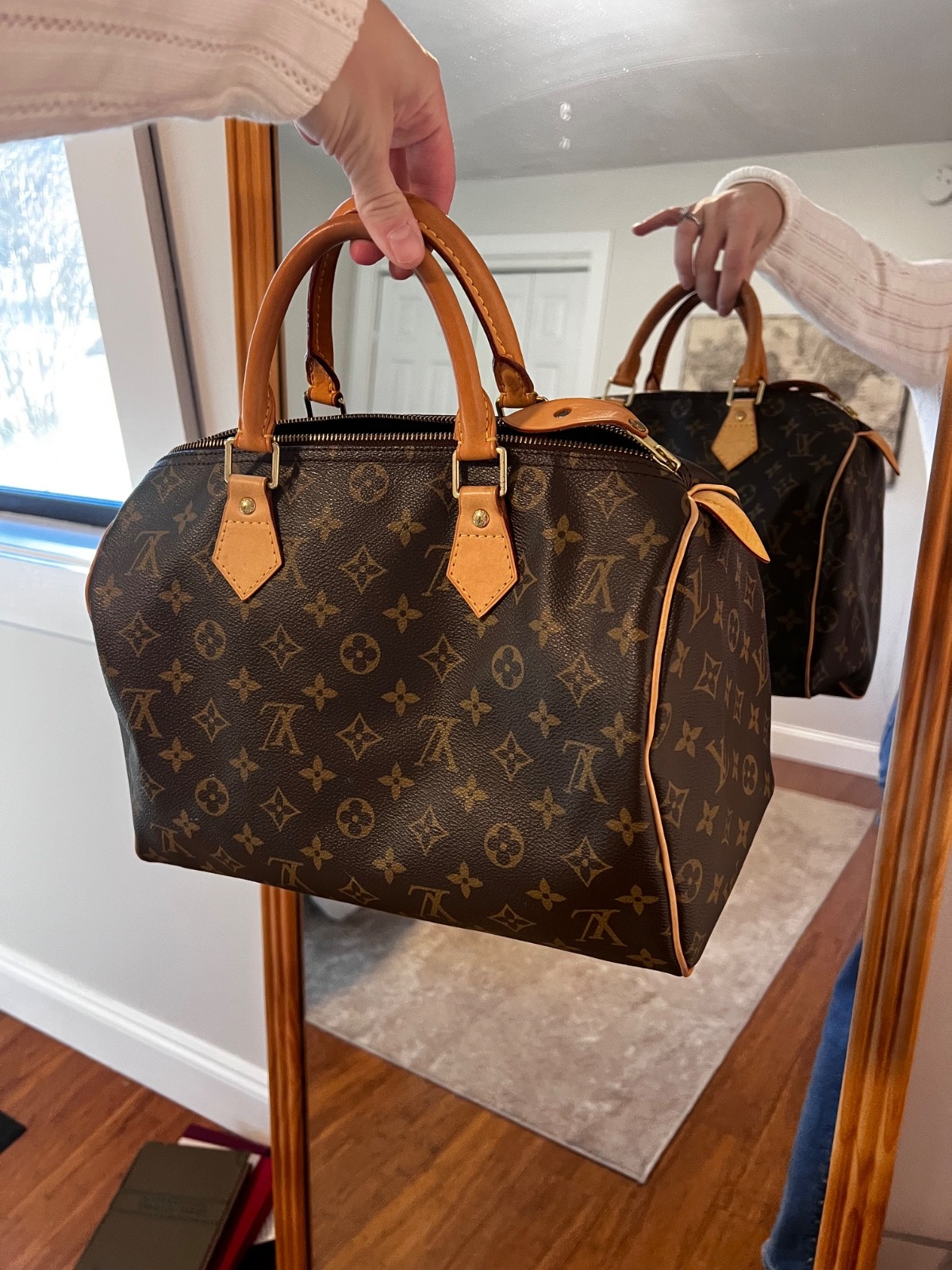 Vintage Louis Vuitton Speedy 30 Handbag Authentic Rare Excellent Condition
