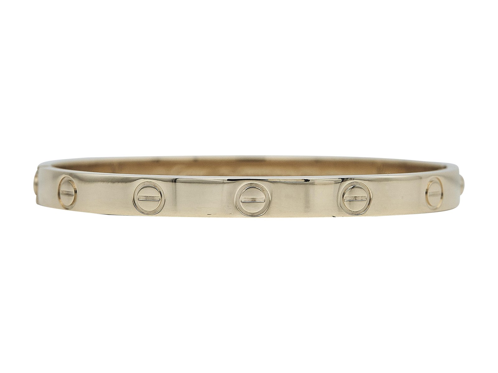 Cartier Love Bracelet, Classic Mode, 18K YG, Size 16