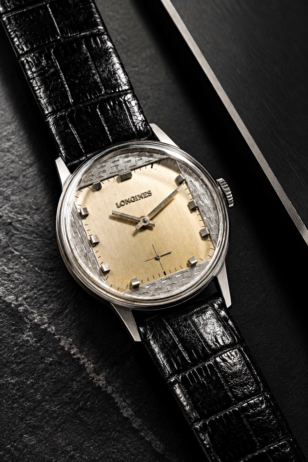 Vintage Longines-Wittnauer 2803-370 | Cal. 370 | 10K Gold Filled / textured dial