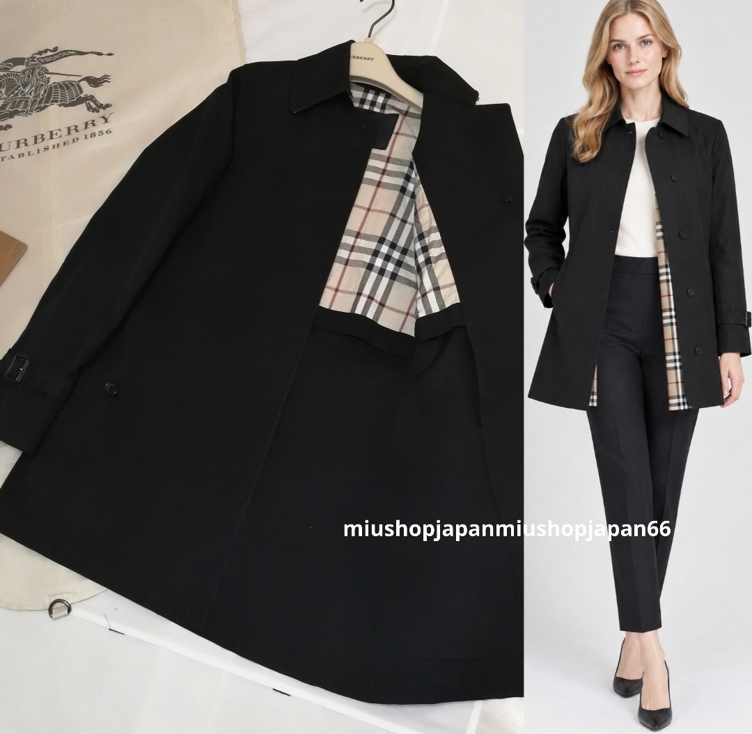 BURBERRY Trench Coat Authentic BURBERRY LONDON Lightweight Car Coat XS/UK4/US2