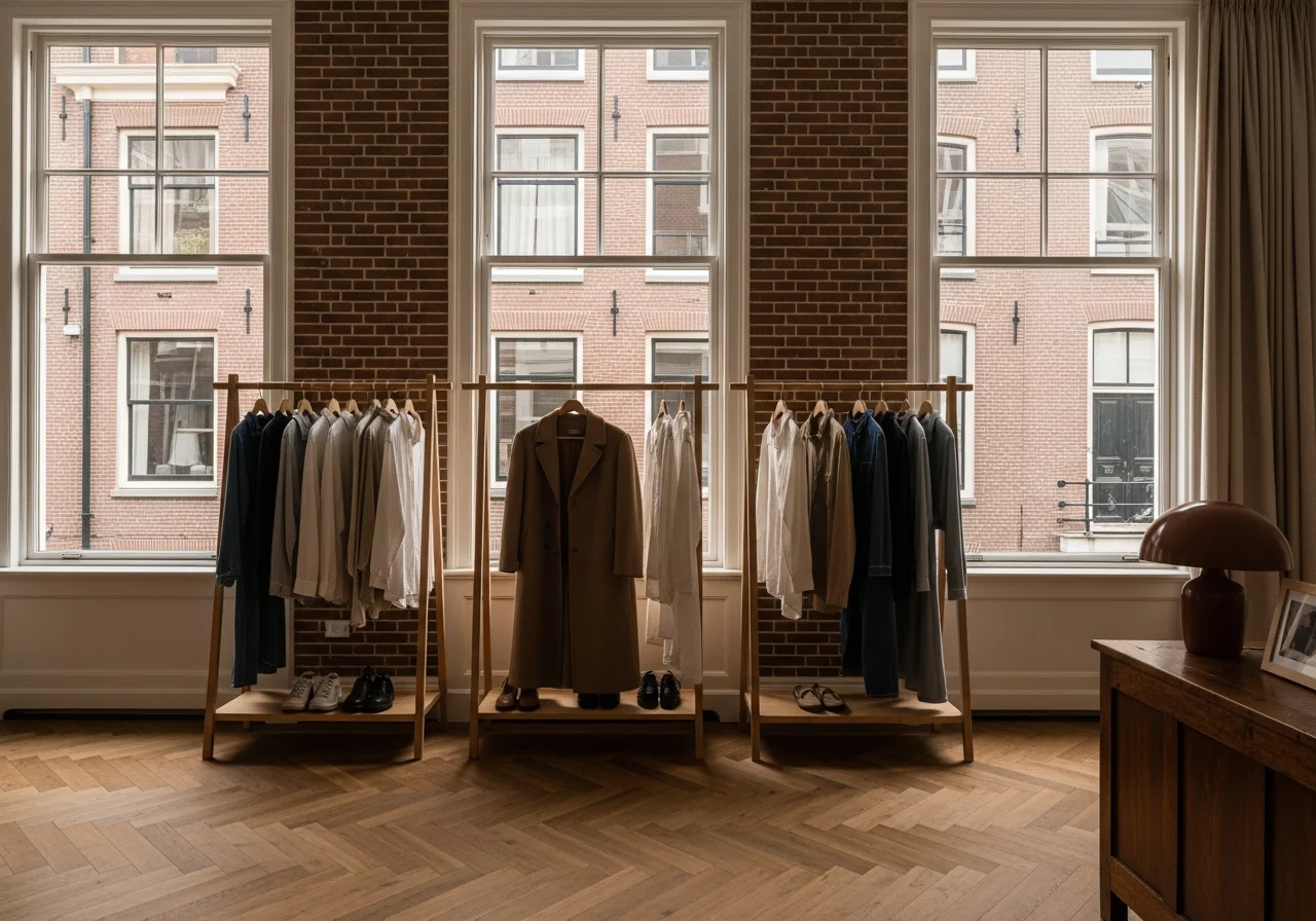 Amsterdam vintage scene